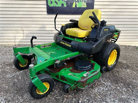 60 John Deere 757 Commercial Zero Turn W 25hp Kawasaki 68 A Month Lawn Mowers For Sale