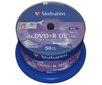 Verbatim Dvd R Dl Azo Gb X Spindle Ks Nc Computers S R O