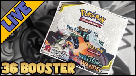 Sm Welten Im Wandel Display Booster Box Pokemon Tcg Opening