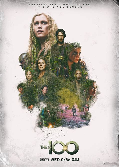 Shannon On X My Original Poster For The100 Season 1 52 Off