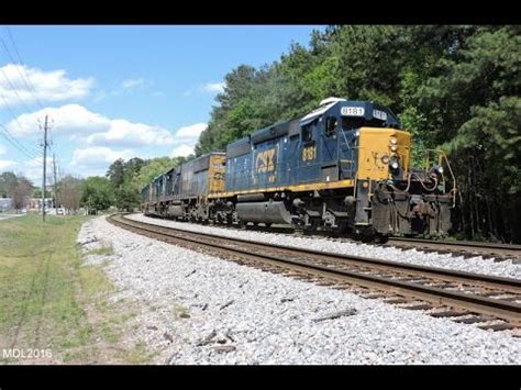 HD CSX 8181 Leads CSX Q551 07 In Union City GA YouTube