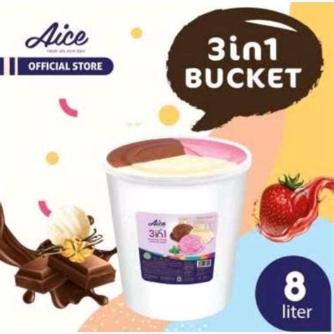 Jual ICE CREAM AICE 3 RASA 8 LITER Indonesia Shopee Indonesia