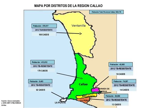 Mapa De Callao Provincia Municipios Turístico Y Carreteras De