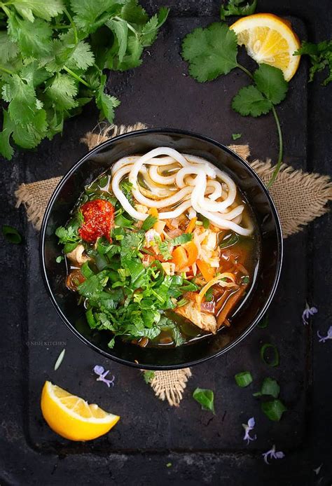 thukpa tibetan chicken noodle soup nish kitchen