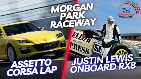 RX8 Morgan Park Raceway Sim Vs Real Life Lap Comparison Assetto