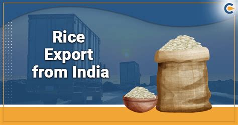 How To Export Rice From India To Other Countries Corpbiz