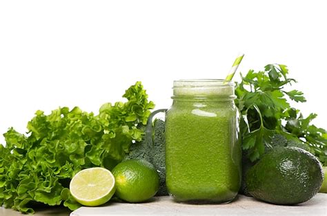 Grüner Detox Smoothie Smoothie Rezepte für einen schnellen