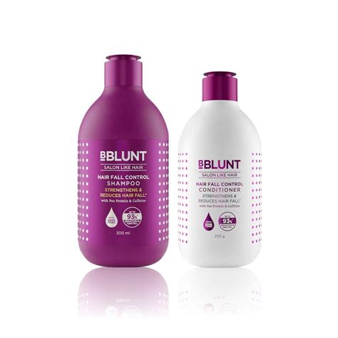 Bblunt Hair Fall Control Shampoo And Conditioner Combo