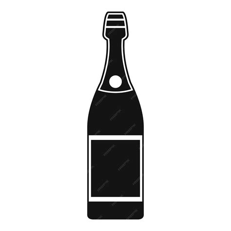 Premium Vector Luxury Champagne Icon Simple Illustration Of Luxury