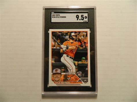 2023 Topps Rookie Card Of Kyle Stowers Orioles SGC 9 5 MINT EBay