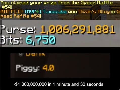 Wasting B Coins In Hypixel Skyblock Hypixel Skyblock