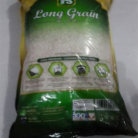 Jual Beras Premium Long Grain Food Station 2 5 Kg Shopee Indonesia