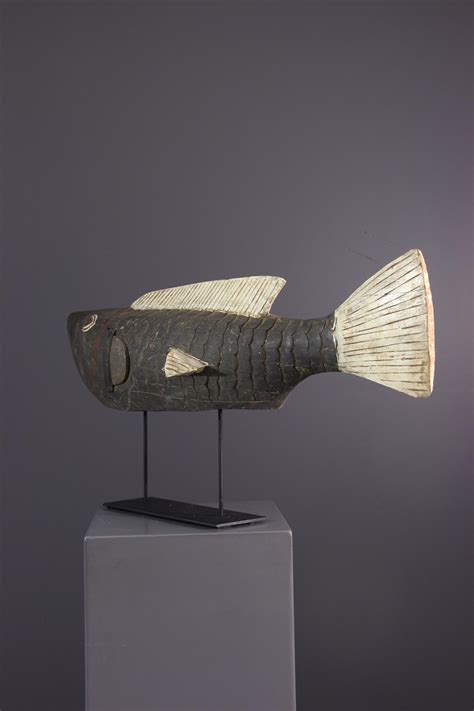 Poisson Bozo Masque Africain Art Tribal Art Premier Primitif