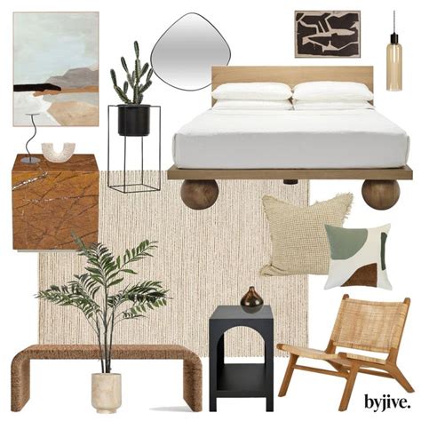 Bedroom Interior Design Mood Board By Interiors By Jive In