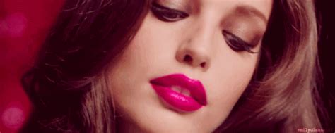 Amazing Brunette Emily Didonato Glossy Gorgeous Hair Lips Pink