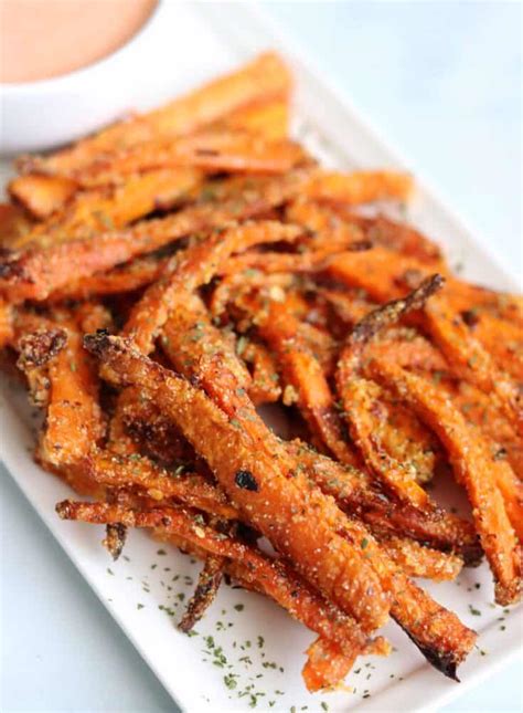 Air Fryer Carrot Fries Kinda Healthy Recipes