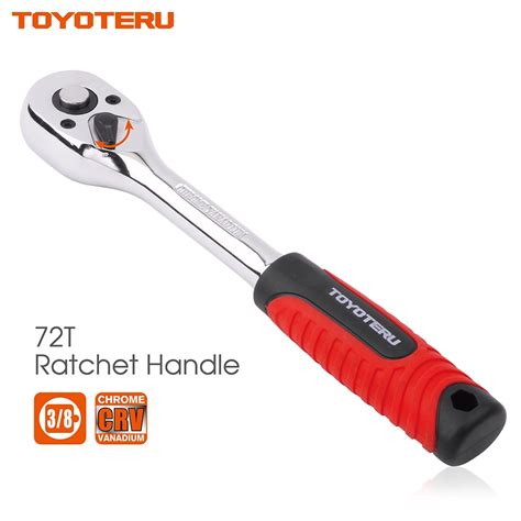 Toyoteru 38 Drive High Torque Ratchet Wrench 72 Teeth Cr V Socket