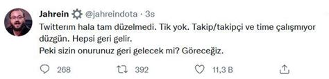 Jahrein in askıya alınan Twitter hesabı yeniden açıldı Mavi tik detayı