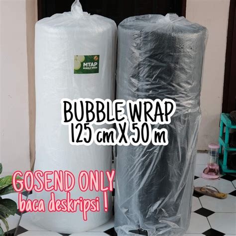 Jual Plastik Bubble Wrap Cm X M Gojek Grab Medan Meter Mtap Di