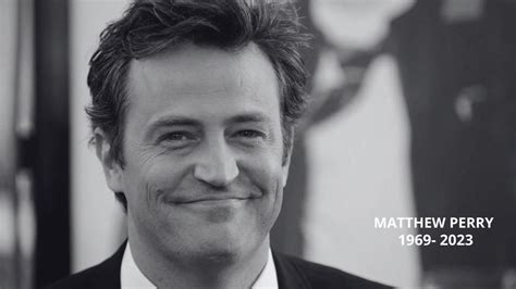 Matthew Perry Actor De Friends Fallece A Los A Os