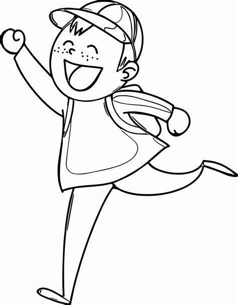 Happy Coloring Page Coloring Home