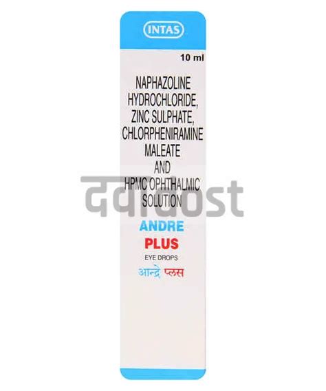 Andre Plus Eye Drops 10ml Upto 1000 Off Dawaadost