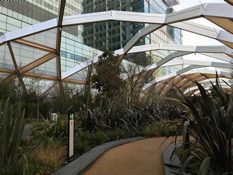 Crossrail Place Roof Garden · Look Up London · Revealing secrets above ...