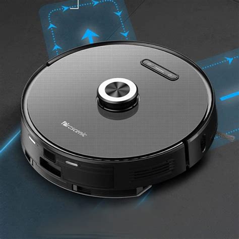 Proscenic M Pro Smart Lds Robot Vacuum Cleaner Black