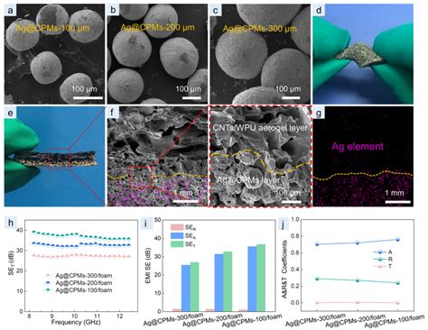 A C Sem Images Of The Ag Cpms With Different Sizes Ag Plating Of