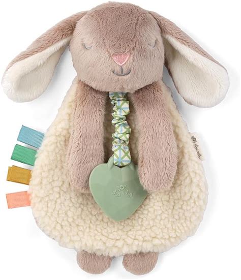 Itzy Ritzy - Itzy Lovey Including Teether - Baby Lovey with Teether ...
