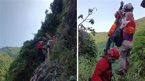 魂斷摩天崖｜民安隊救人照片曝光 現場山崖陡峭地勢險要 星島日報