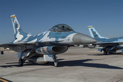 Usaf 64th Aggressor Squadron Flies Blue F 16 Jets To Honor Who Is