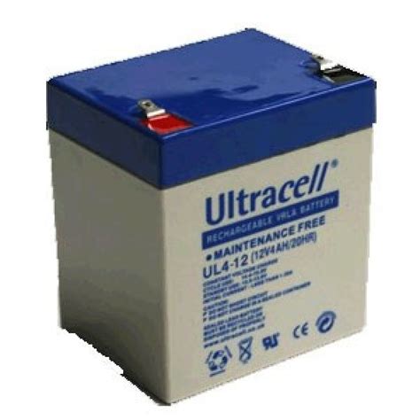 Bateria ULTRACELL 12v 4 5 A Bateria Recargable