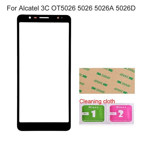 För alcatel 3c ot5026 5026 5026a 5026d främre glas Grandado