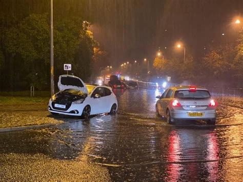 Scotland weather - Dramatic pics and video show heavy flooding in Aberdeen as country battered ...