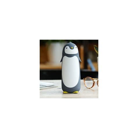 Termo Taza En Forma De Pinguino Negro