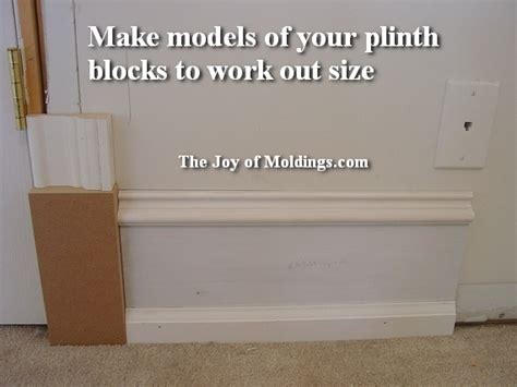 The Wonderful World Of Plinth Blocks The Joy Of Moldings