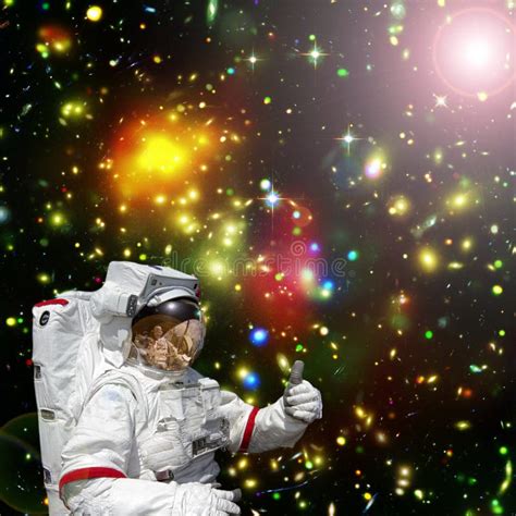 Astronaut Astronaut Gives Thumbs Up Stock Photos Free Royalty Free