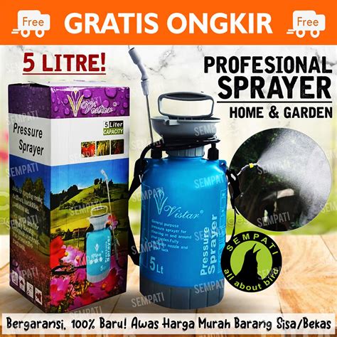 Jual Pressure Sprayer Liter Semprotan Gendong Hama Tanaman Burung