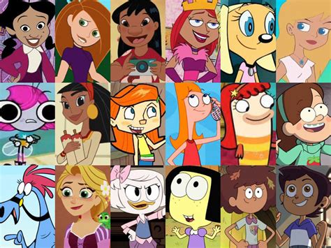 Nickelodeon Girl Cartoon Characters