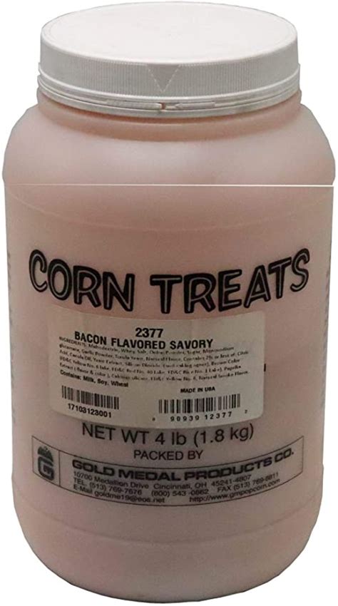 Bacon Popcorn Seasoning 4lb Jar - Hometown Concessions