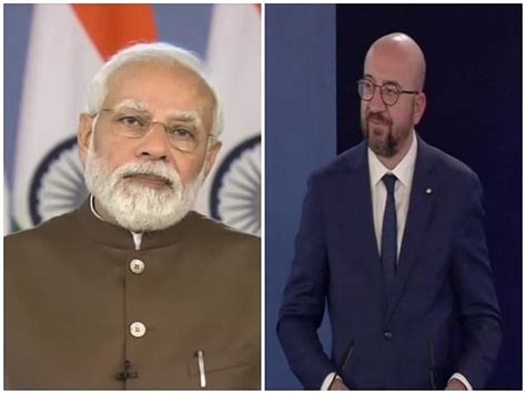 Pm Modi Holds Phone Talks With European Council President Highlights