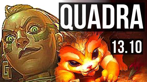 ILLAOI Vs GNAR TOP Quadra 6 Solo Kills 1 5M Mastery Legendary