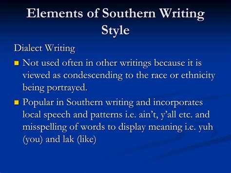 Ppt American Southern Literature Powerpoint Presentation Free