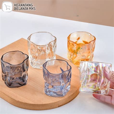 Jual Gelas Cangkir Whisky Japanese Yamazaki Style Rock Glass 190ml