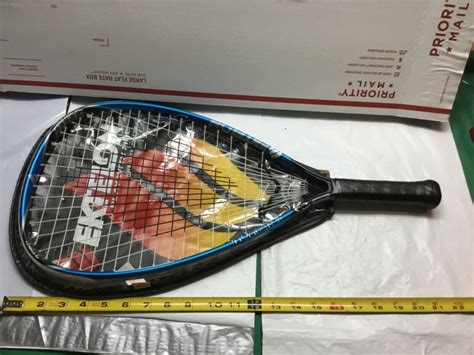 Ektelon racketball racket, play with fire. Invader 925 power level ...