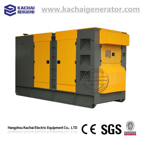 360kw 450kva Silent Soundproof Power Electric Diesel Generator With