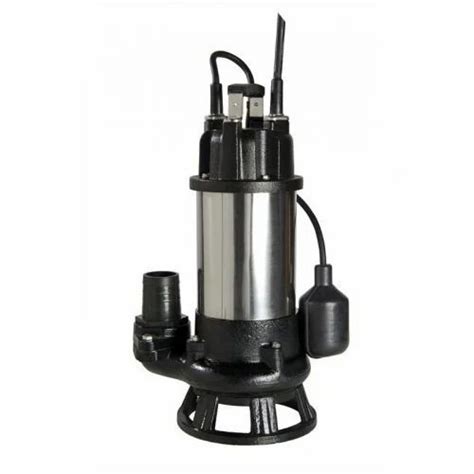 60 M Submersible Cutter Sewage Pump 1 3 Hp Single Stage Pump At Rs