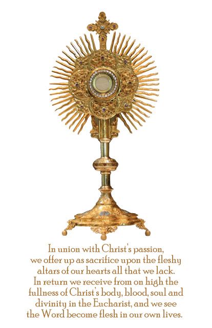 Catholic Eucharistic Adoration