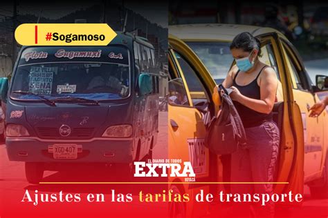 Nuevas Tarifas De Buses Y Taxis Entran En Vigor En Sogamoso EXTRA